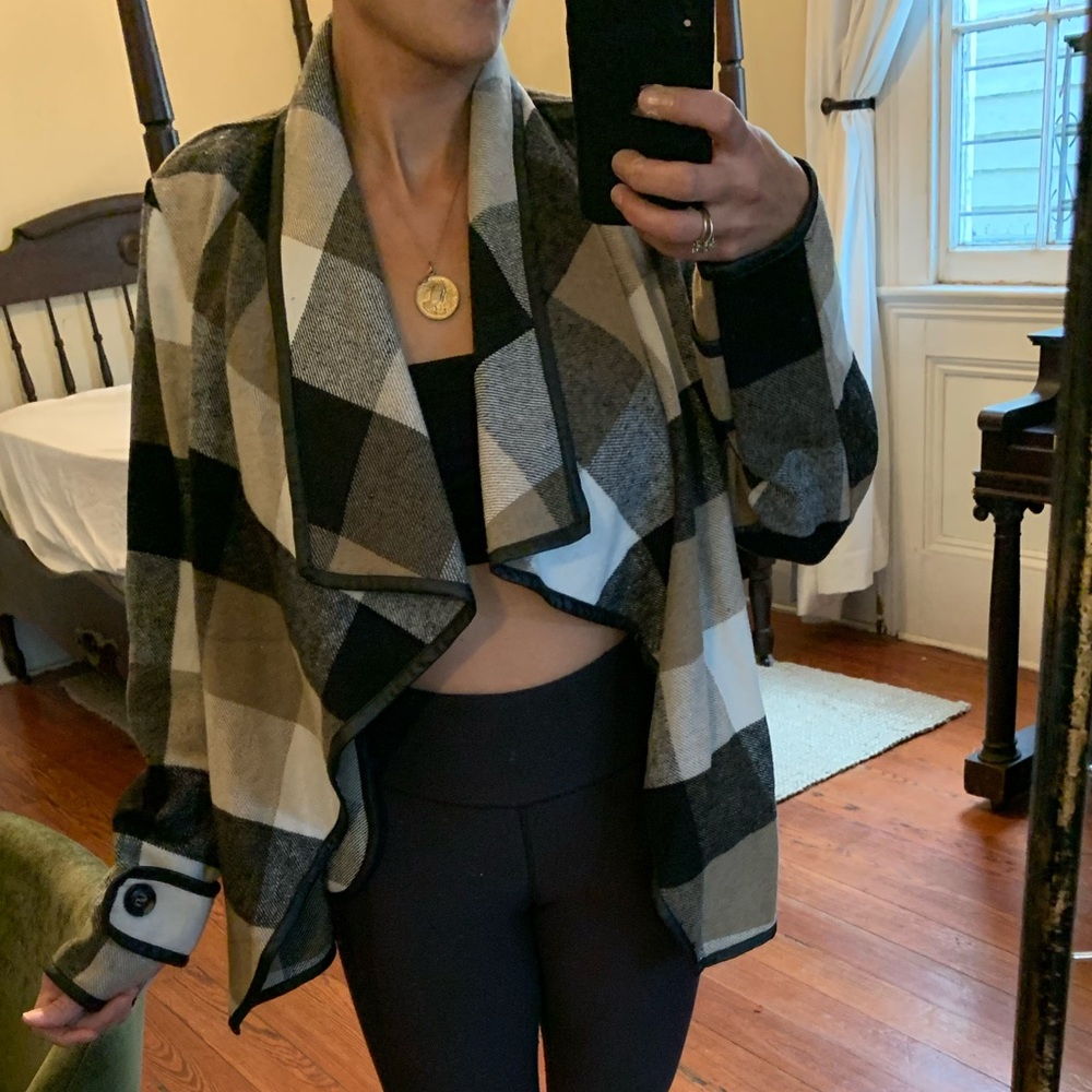Drapper Neutral Flannel Jacket